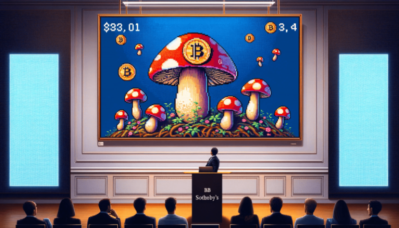 Sotheby’s debuts Bitcoin Ordinals auction with BitcoinShrooms collection