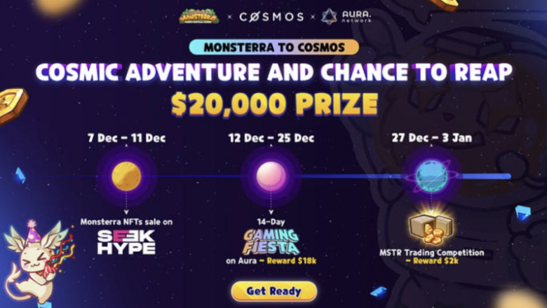 Monsterra to Cosmos: A Cosmic Adventure To Web3 Gaming Space and Chance To Reap $20,000 Prize