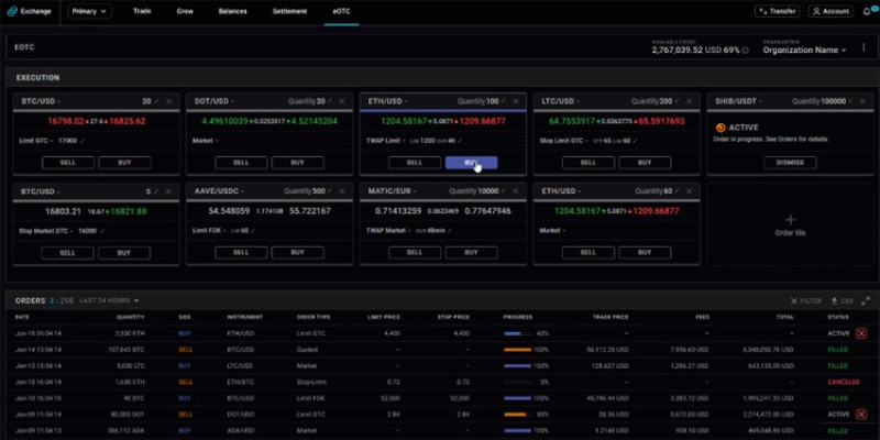 Crypto exchange Gemini introduces brand-new electronic OTC trading service