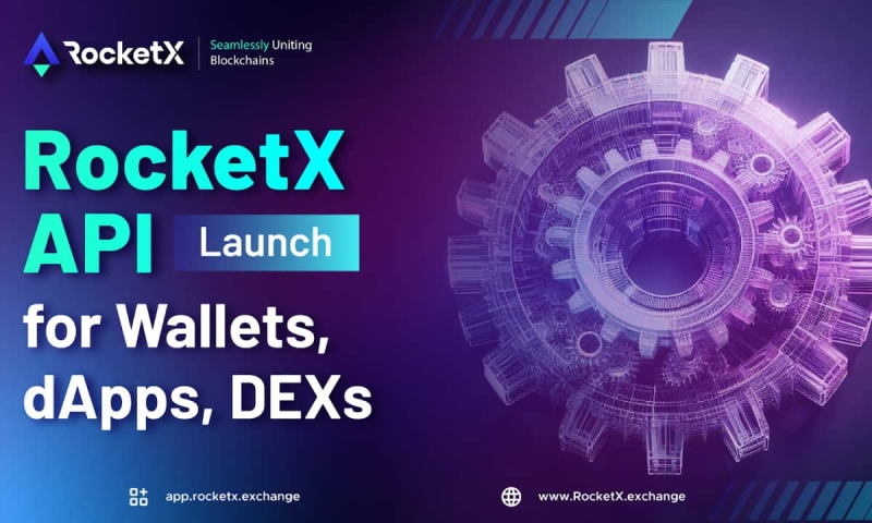 RocketX Launches Its API In Beta, Allowing Multichain Crypto Asset Swaps For Any dApp