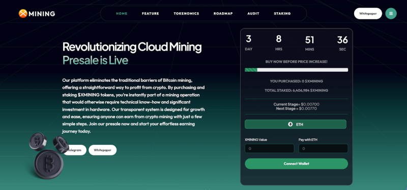 X Mining Is Paving a New Path for Bitcoin Mining by means of Tokenized Staking and Improved Sustainability in January 2024