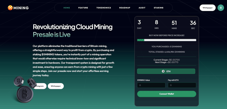 X Mining Is Paving a New Path for Bitcoin Mining by means of Tokenized Staking and Improved Sustainability in January 2024