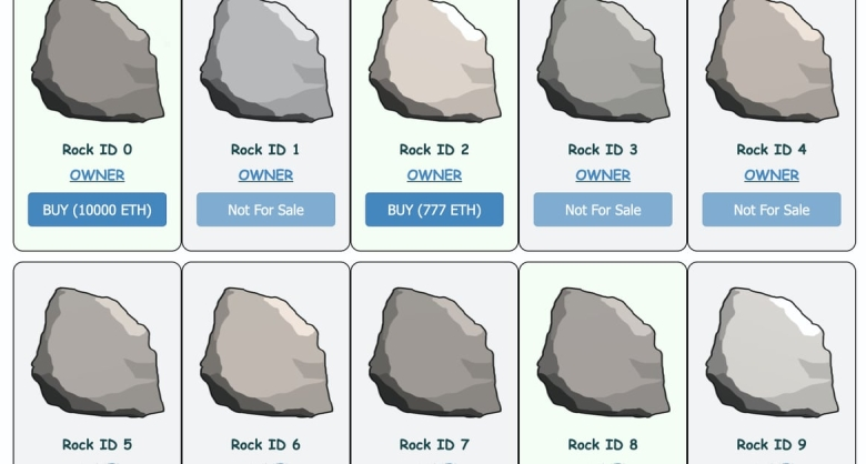 As EtherRocks Hit Sotheby’s, Who Is Laughing Hardest?