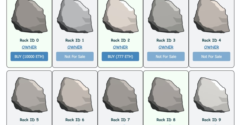 As EtherRocks Hit Sotheby’s, Who Is Laughing Hardest?