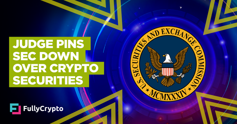 Judge Pins SEC Down Over Crypto Securities