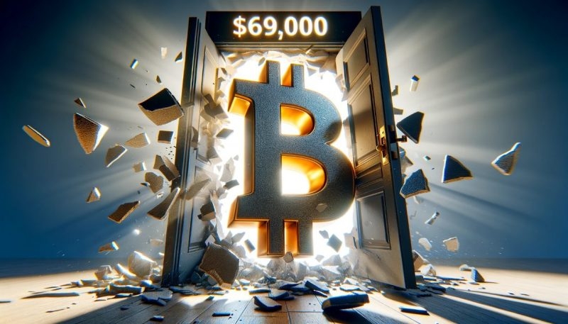 Bitcoin breaks $69,000 and signs up a brand-new all-time high