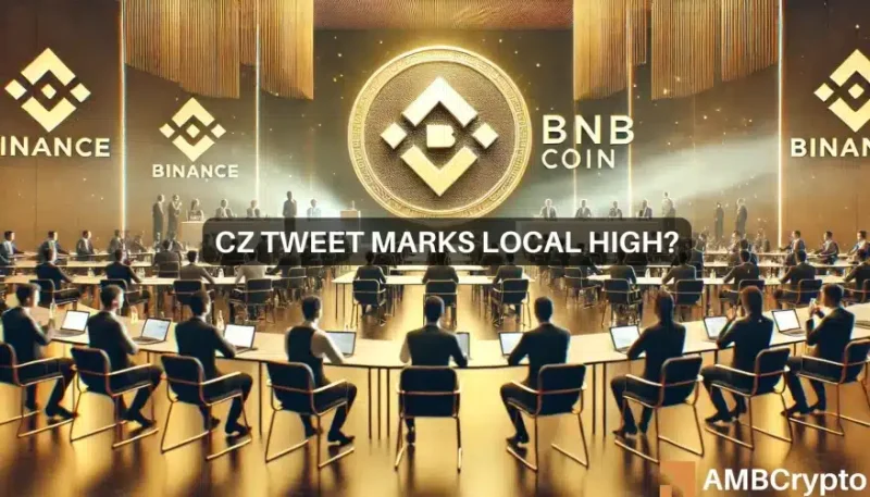 Will BNB breakout after CZ’s release? Cost charts signal care!