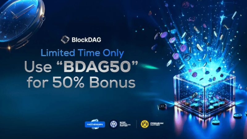 BDAG’s 50% Bonus Rewards Early Holders, ETH Rises and TON Wallet Upgrades