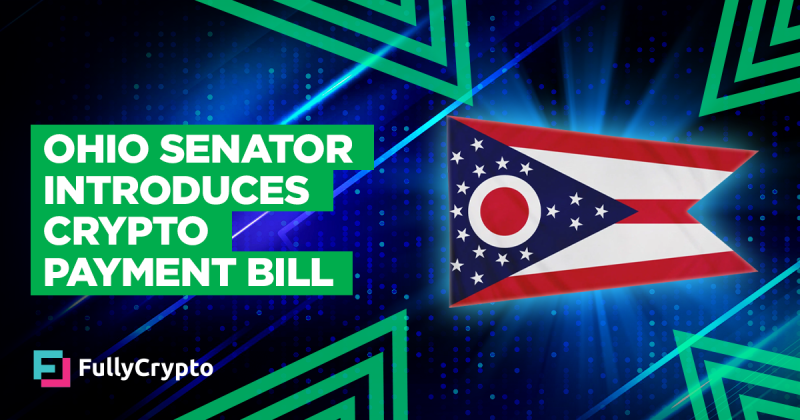 Ohio Senator Introduces Crypto Payment Bill