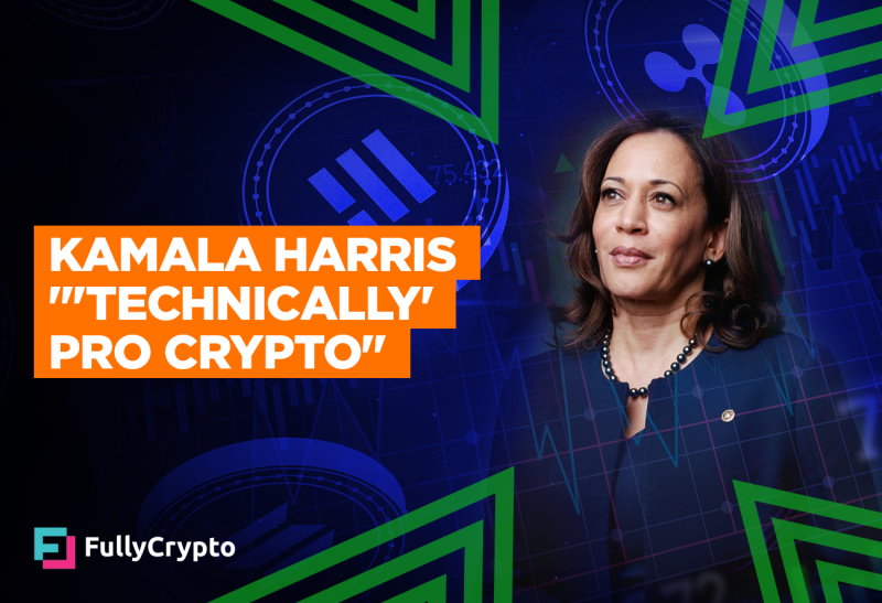 Kamala Harris “‘Technically’ Pro Crypto”