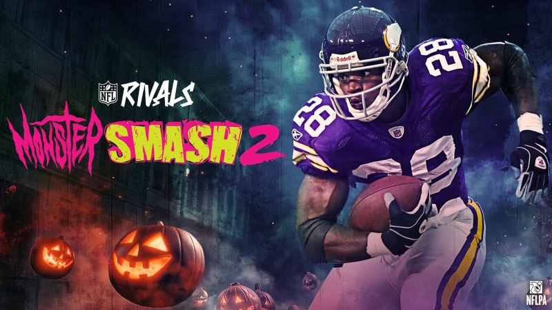 NFL Rivals Launches ‘Monster Smash 2’ Program Featuring Legendary NFL Running Back, Adrian Peterson