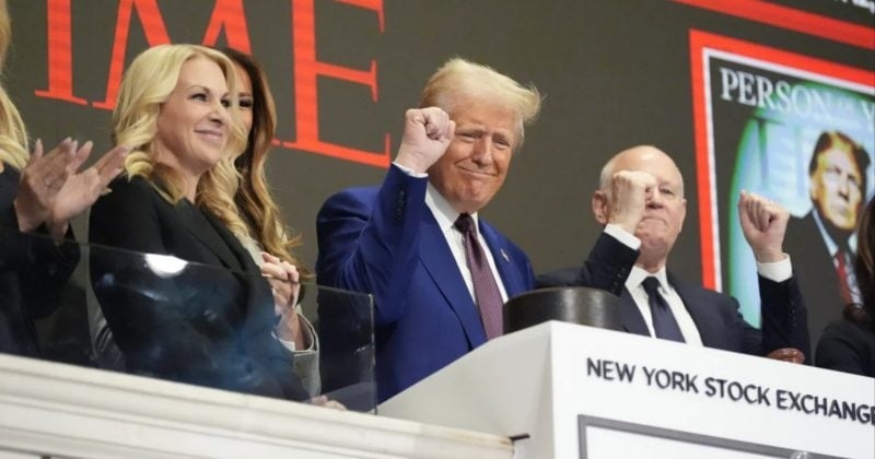 Trump: ‘We’re going to do something excellent with crypto’ as he calls the NYSE bell