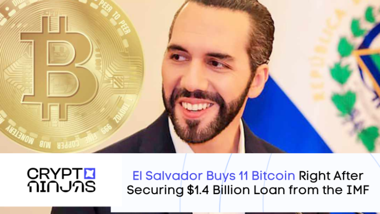 El Salvador Buys 11 Bitcoin Right After Securing $1.4 Billion Loan from the IMF