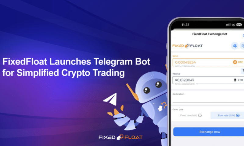 FixedFloat’s Telegram Bot Brings Crypto Trading to Your Chat