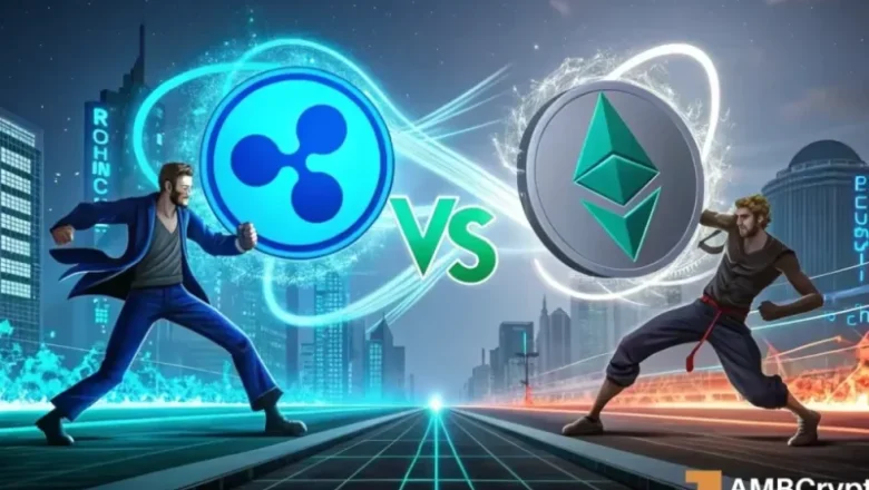 Ripple vs. Ethereum: How close is XRP to turning ETH?